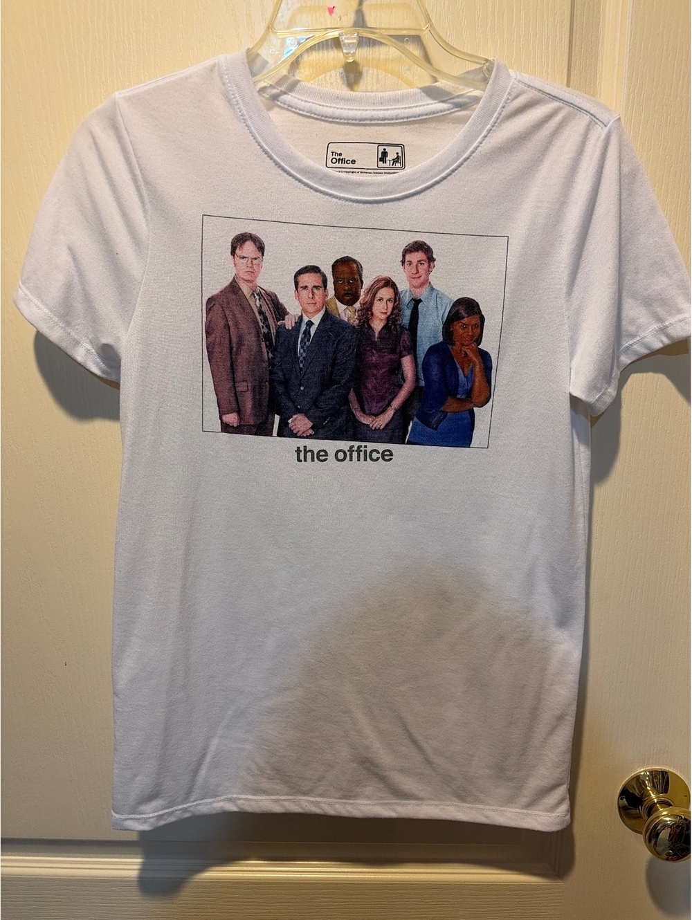 The Office TV Show White Graphic T-Shirt XS